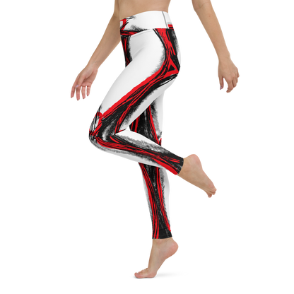 Contour Shapewear Red High Waisted Leggings