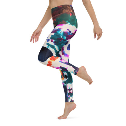 Honor the Dead High Waist Yoga Leggings