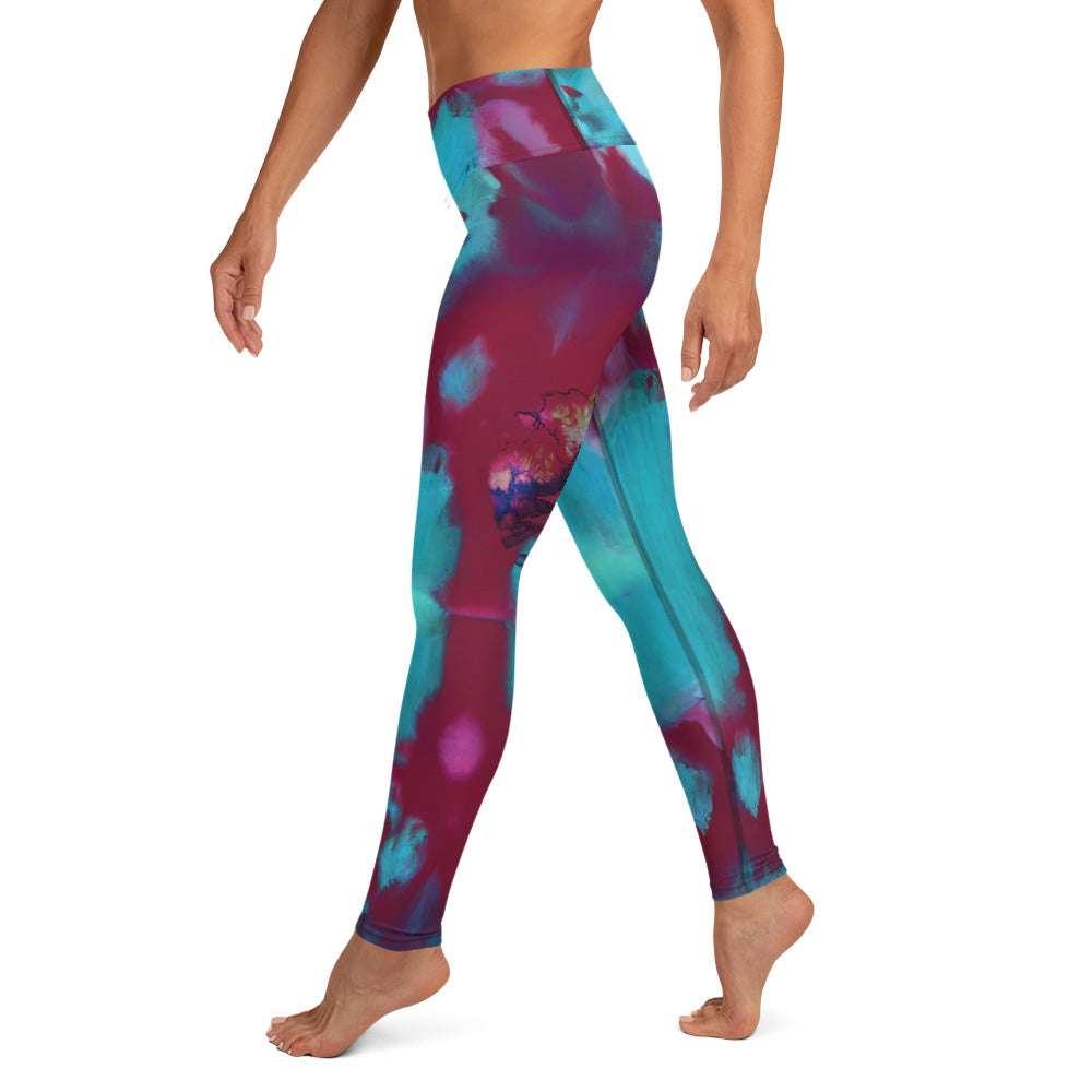 Dead Head Rising High Waisted Yoga Leggings