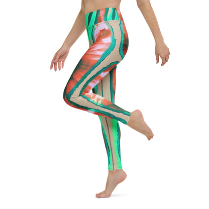 Shibori Melon Booty High Waist Leggings