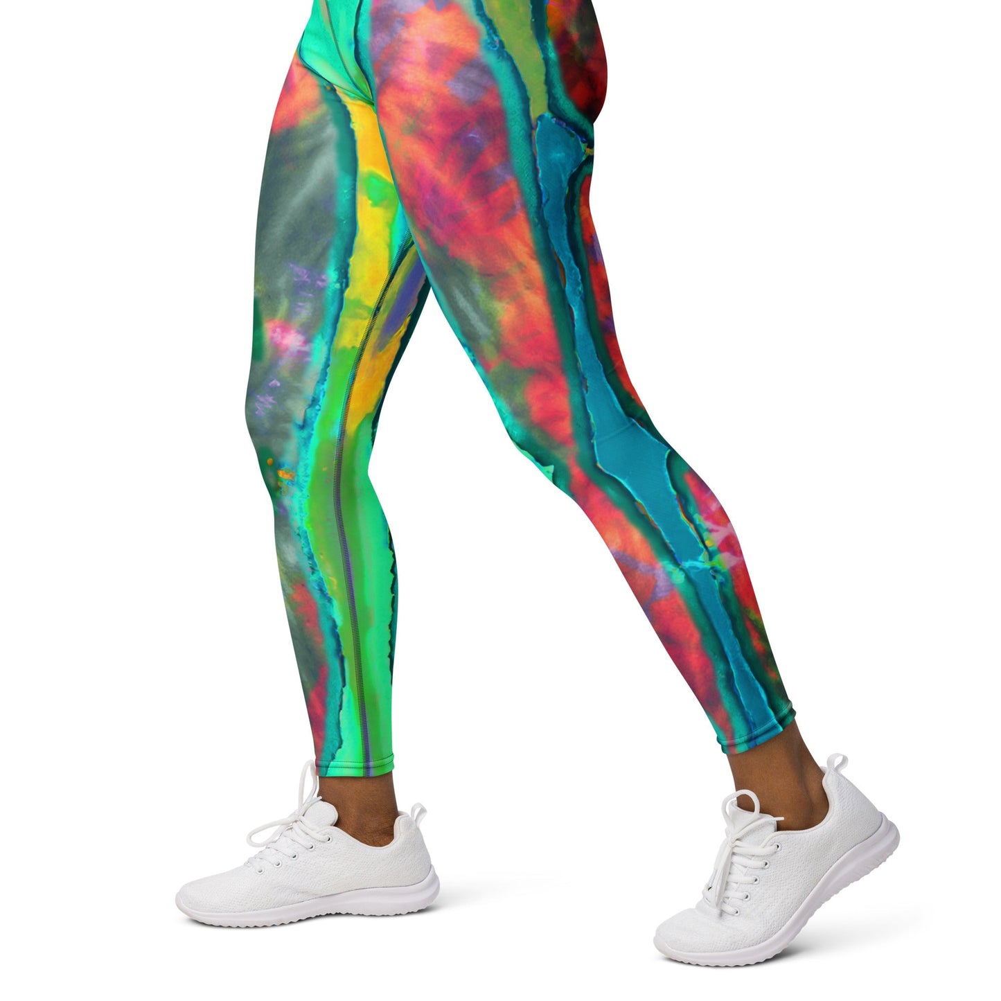 Technicolor Bliss Contour High Waist Leggings