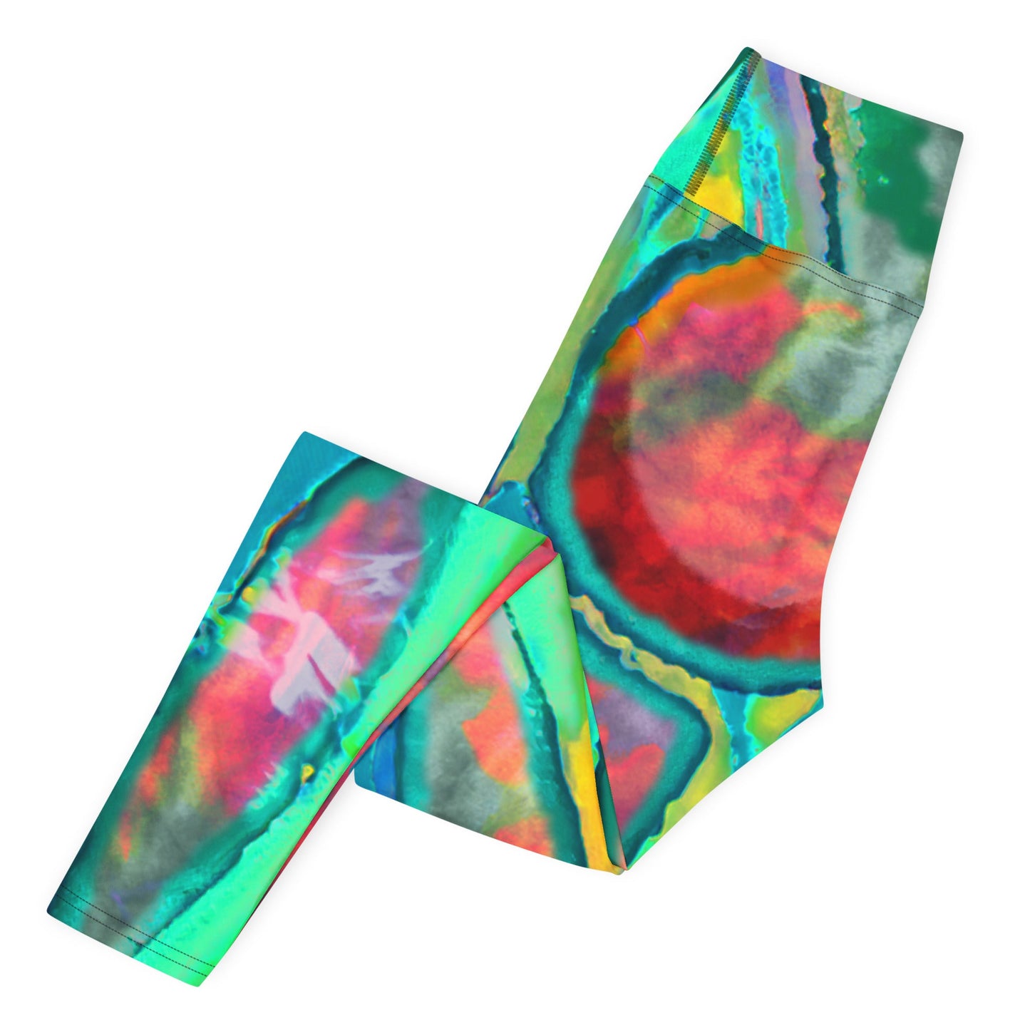 Technicolor Bliss Contour High Waist Leggings