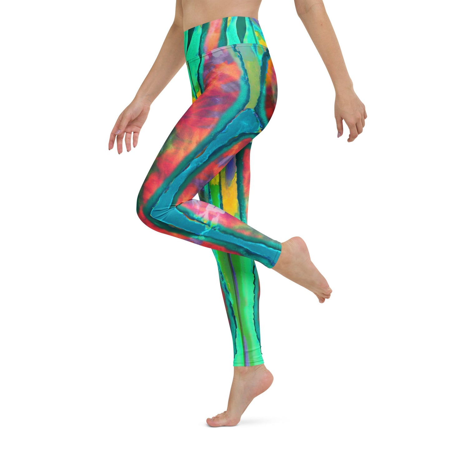 Technicolor Bliss Contour High Waist Leggings