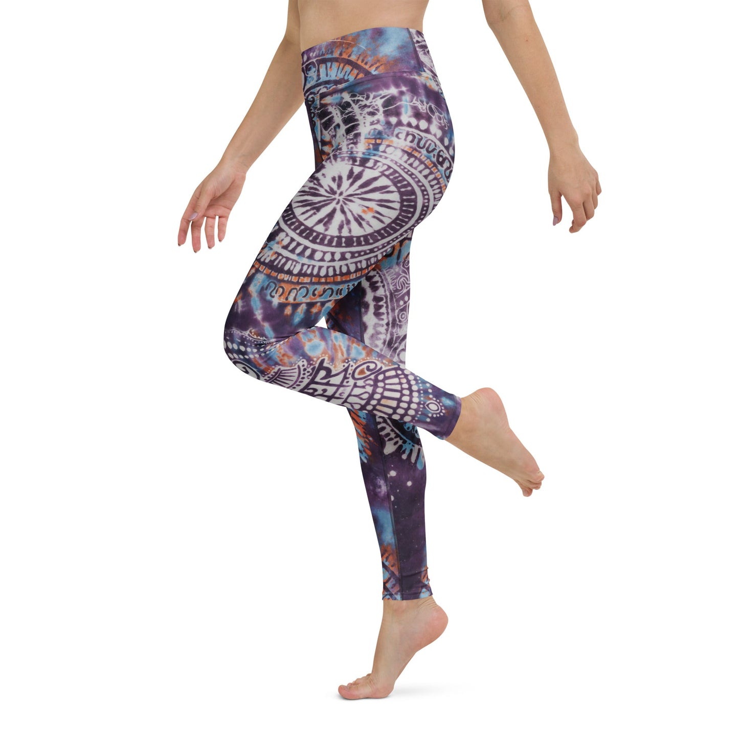 Sanskrit Galaxy High Waist Leggings