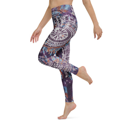 Sanskrit Galaxy High Waist Leggings