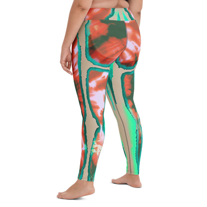 Shibori Melon Booty High Waist Leggings