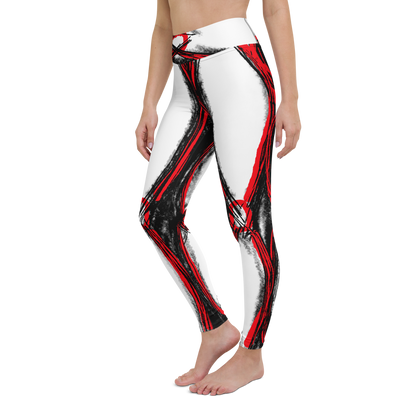 Contour Shapewear Red High Waisted Leggings