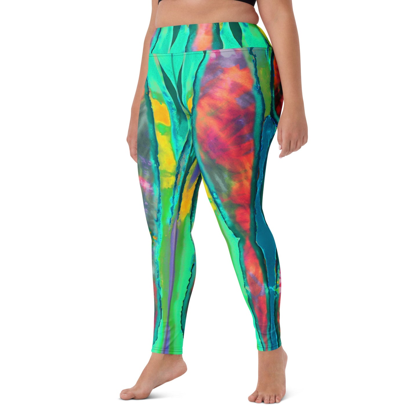 Technicolor Bliss Contour High Waist Leggings