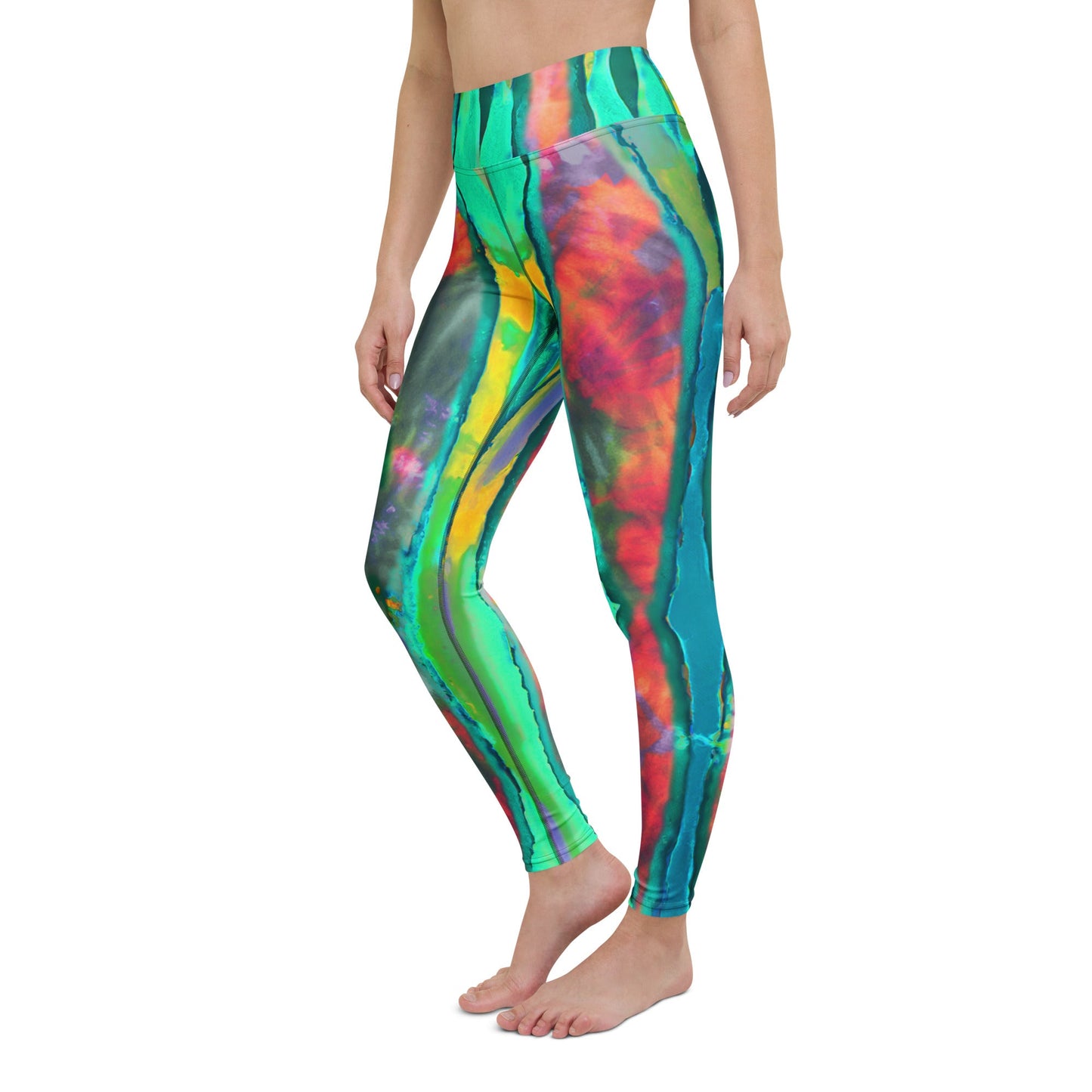 Technicolor Bliss Contour High Waist Leggings