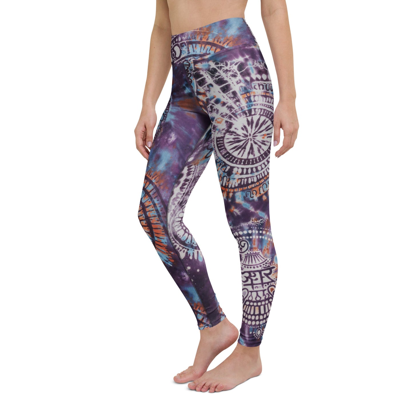 Sanskrit Galaxy High Waist Leggings