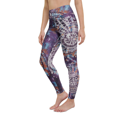 Sanskrit Galaxy High Waist Leggings