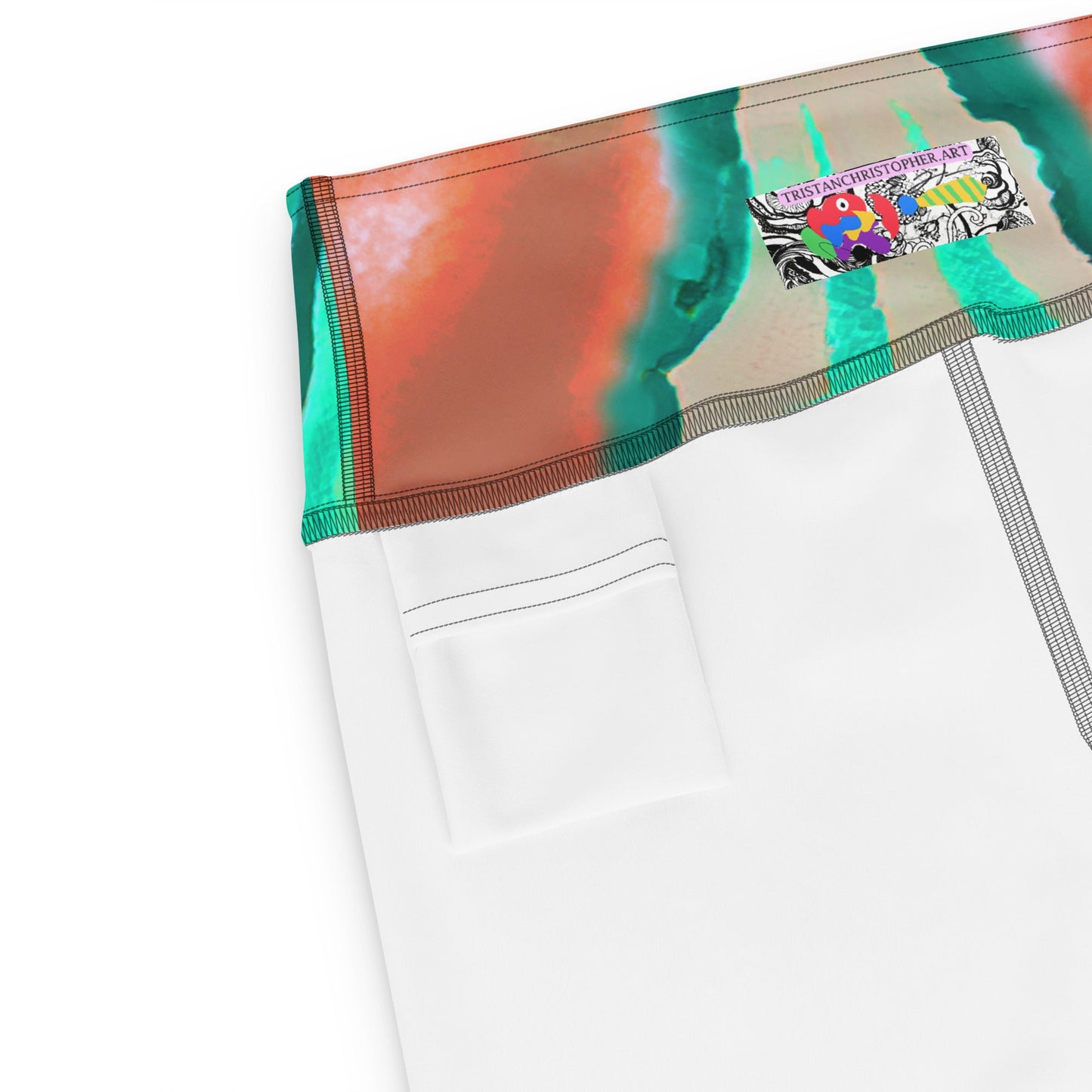 Shibori Melon Booty High Waist Leggings