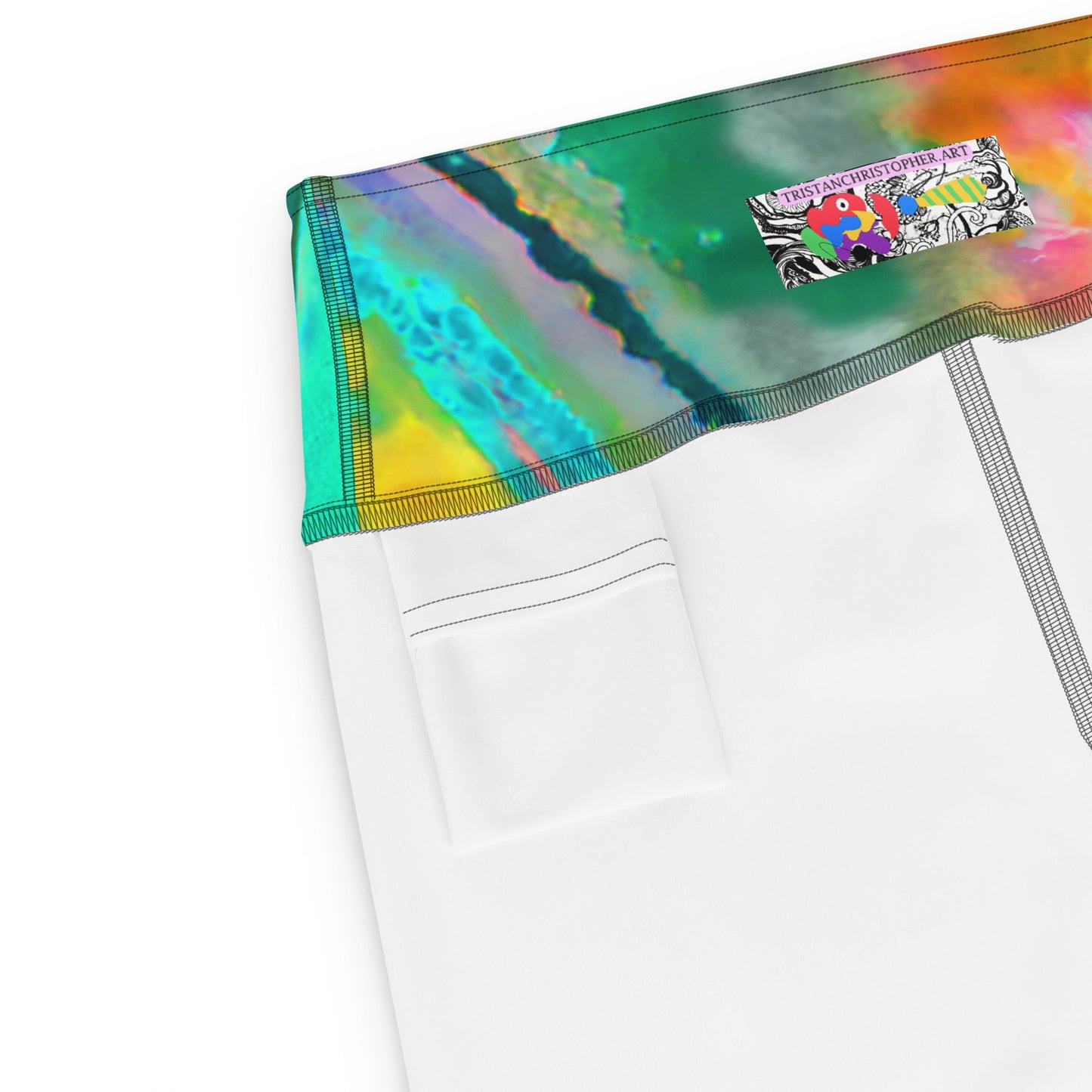 Technicolor Bliss Contour High Waist Leggings