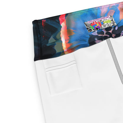 Crimson Contour Petal High Waist Leggings