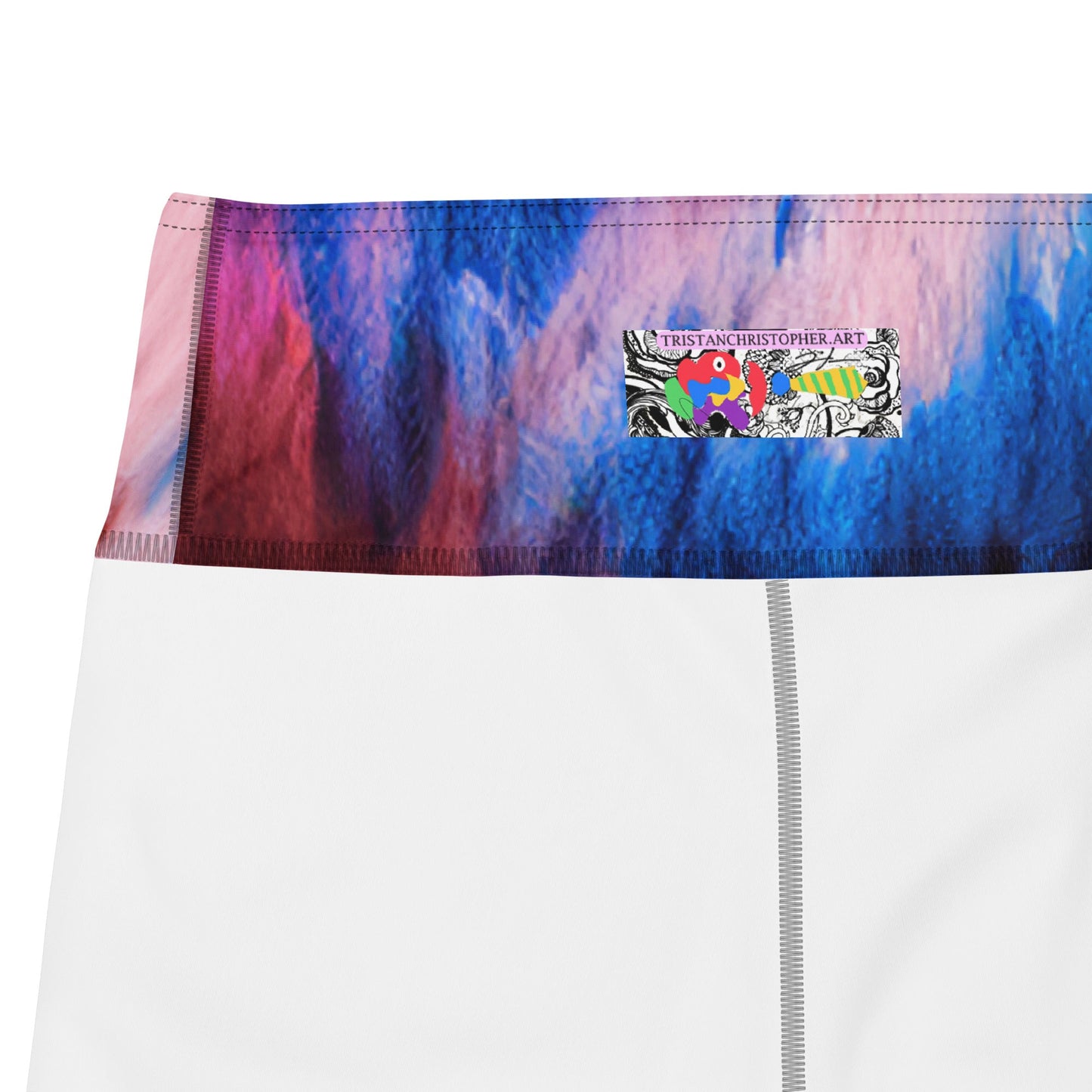 Shibori Rose High Waist Leggings