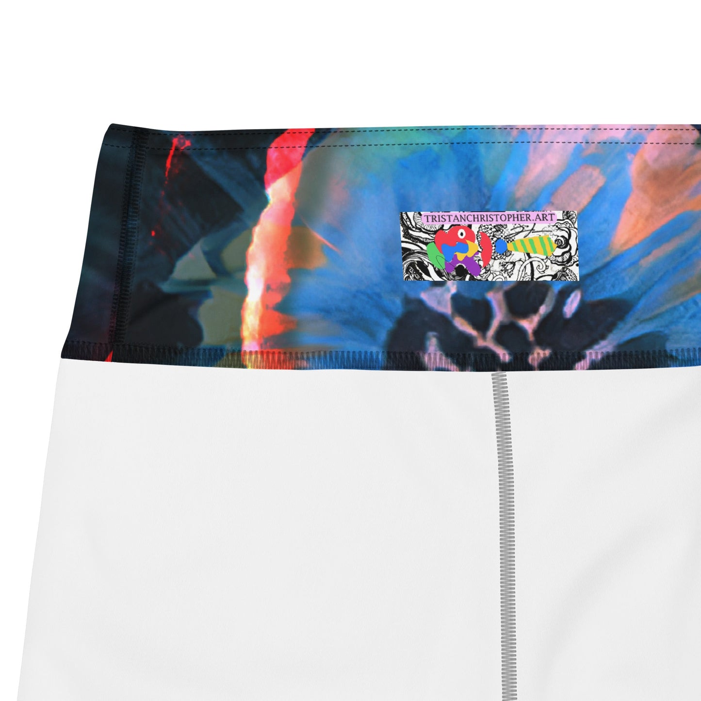 Crimson Contour Petal High Waist Leggings