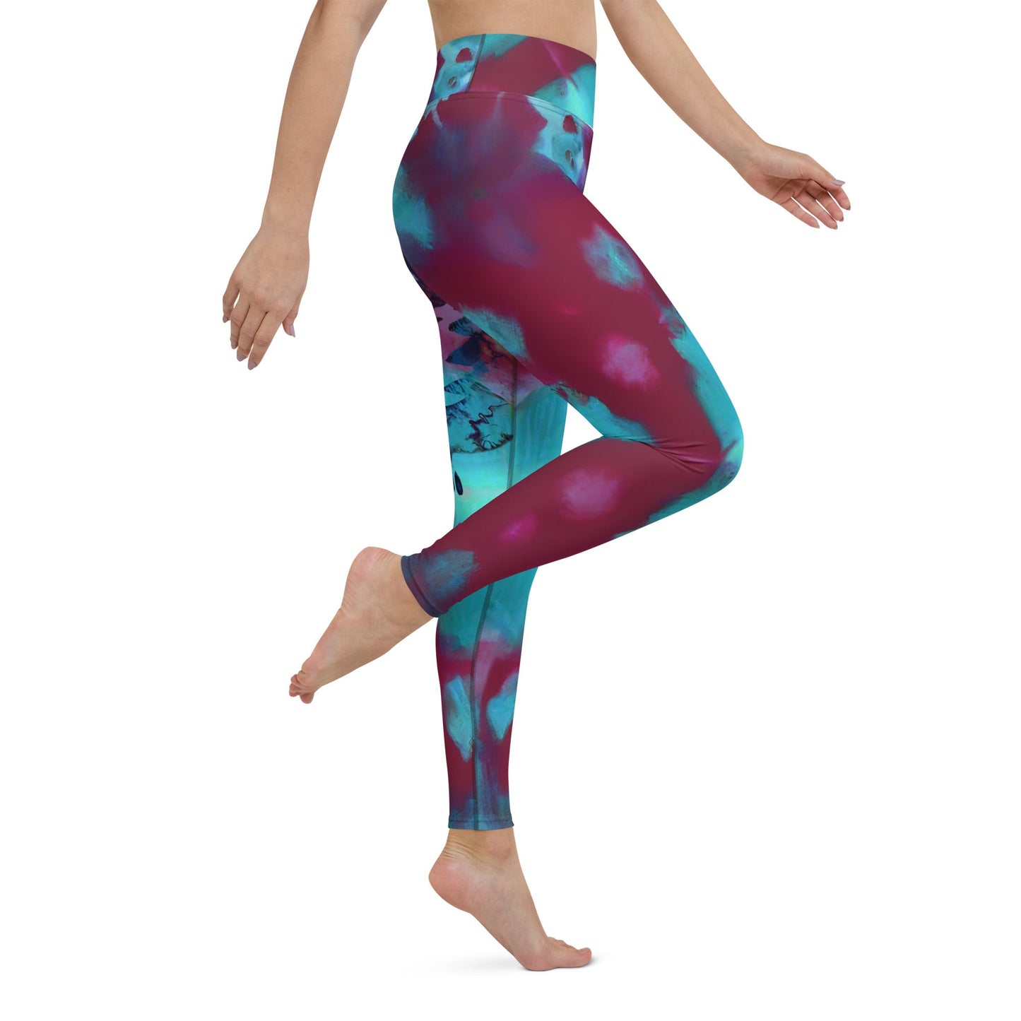 Dead Head Rising High Waisted Yoga Leggings