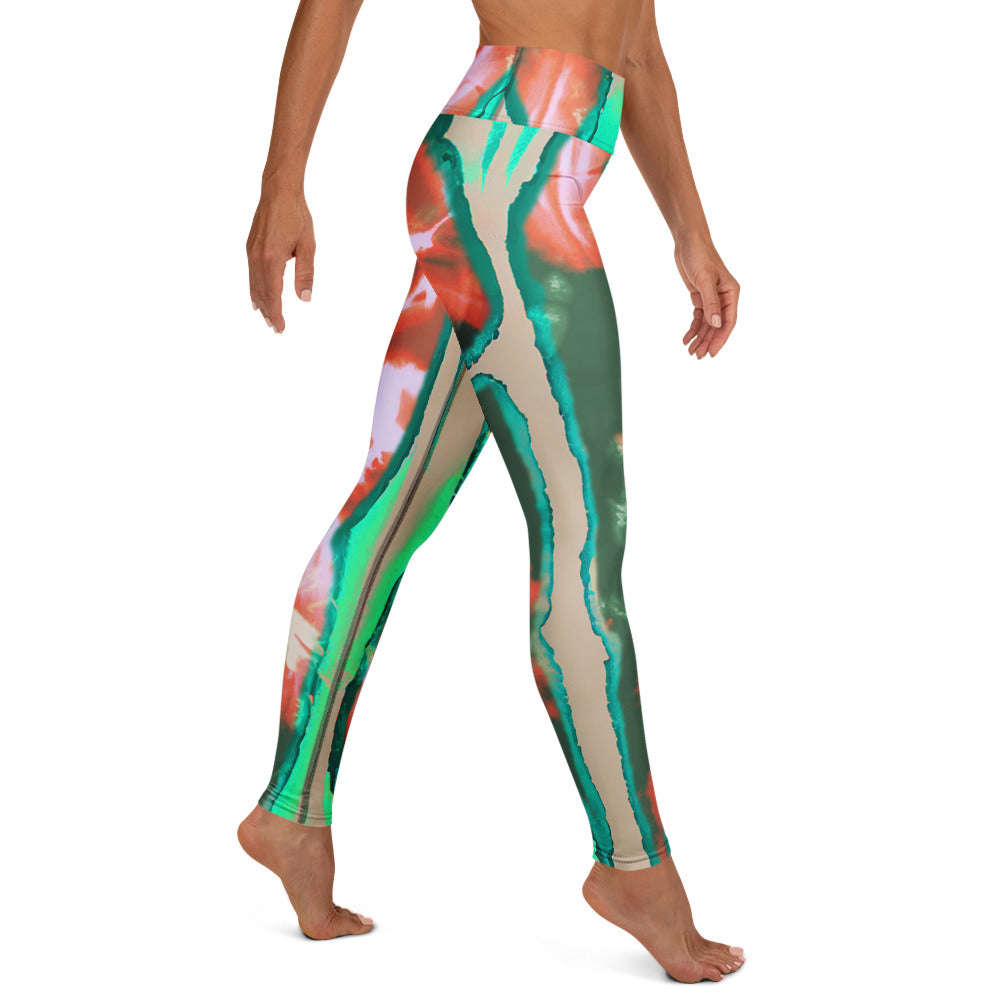 Shibori Melon Booty High Waist Leggings