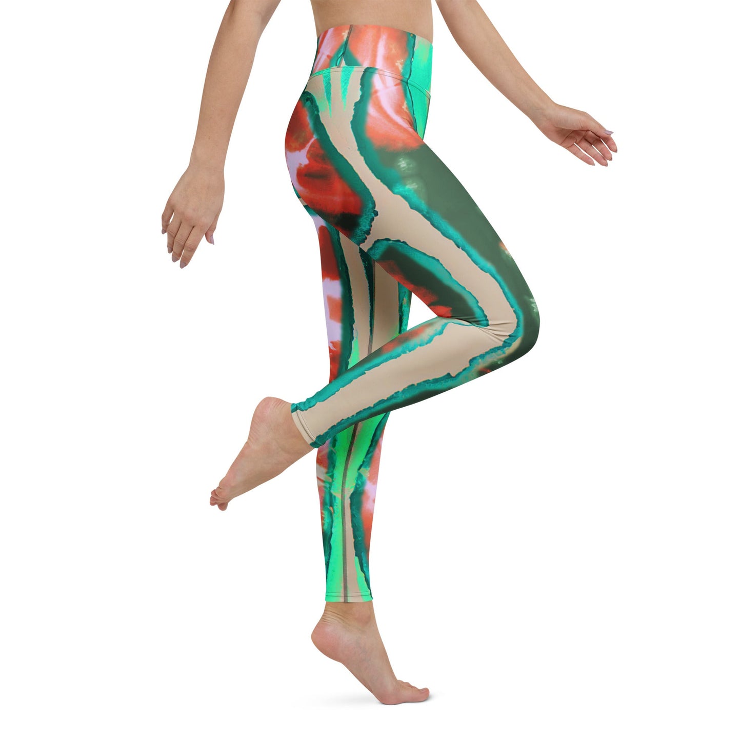 Shibori Melon Booty High Waist Leggings