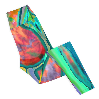 Technicolor Bliss Contour High Waist Leggings