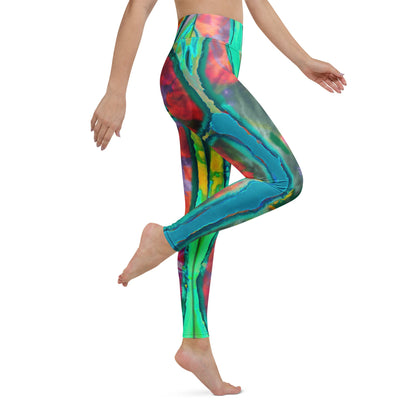 Technicolor Bliss Contour High Waist Leggings