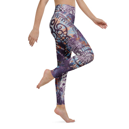 Sanskrit Galaxy High Waist Leggings