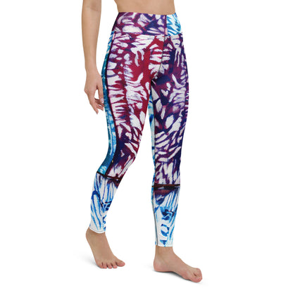 Shibori Chaos High Waist Leggings