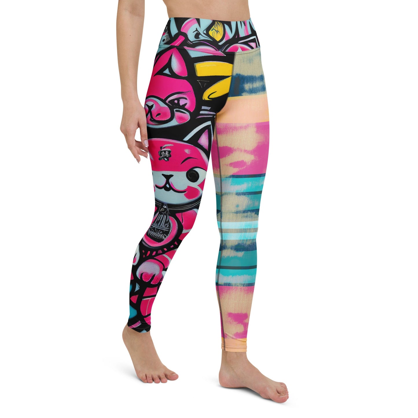 Blicky Kitty High Waist Leggings