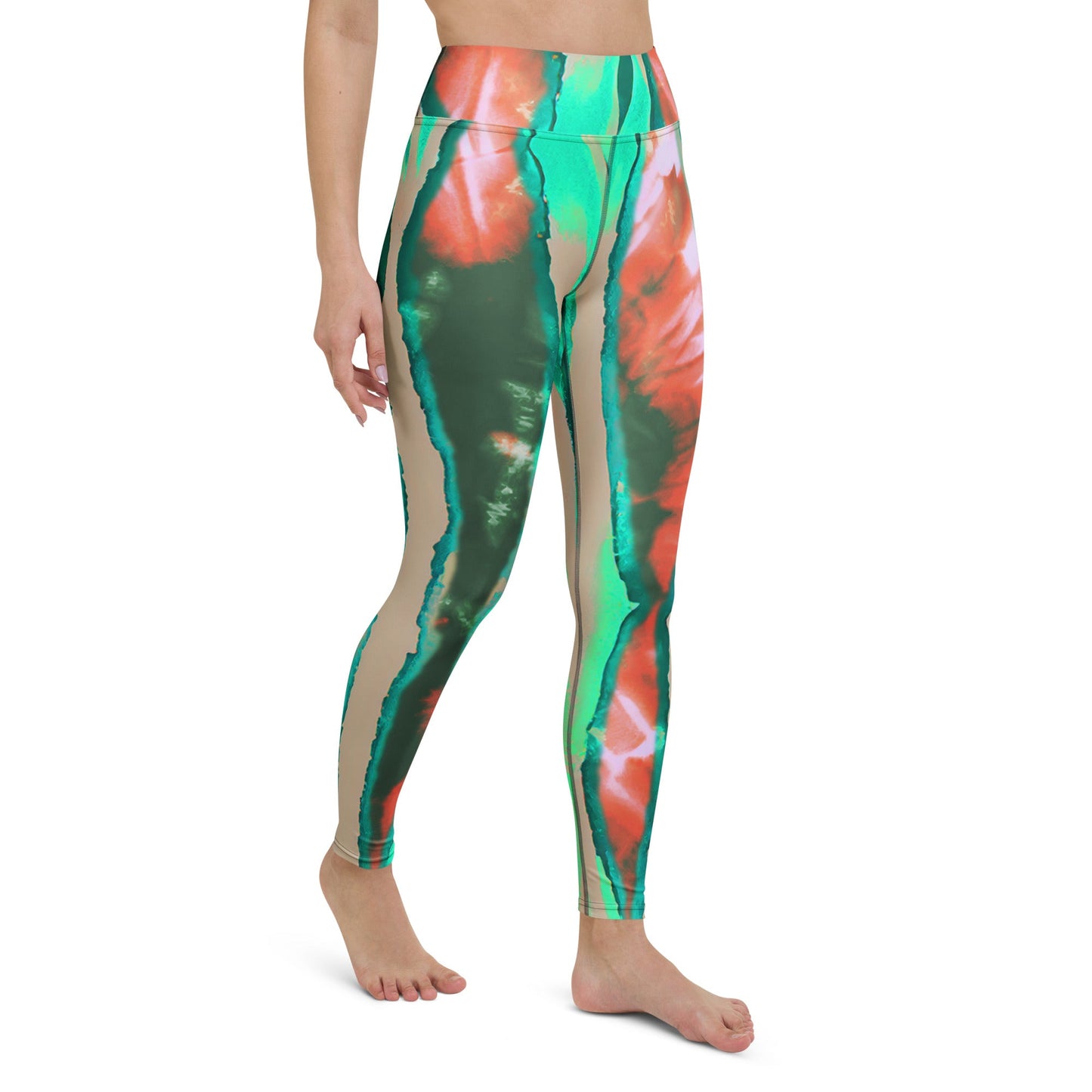 Shibori Melon Booty High Waist Leggings