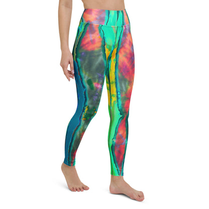 Technicolor Bliss Contour High Waist Leggings