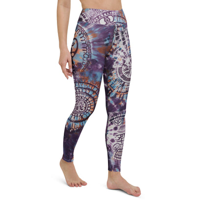 Sanskrit Galaxy High Waist Leggings