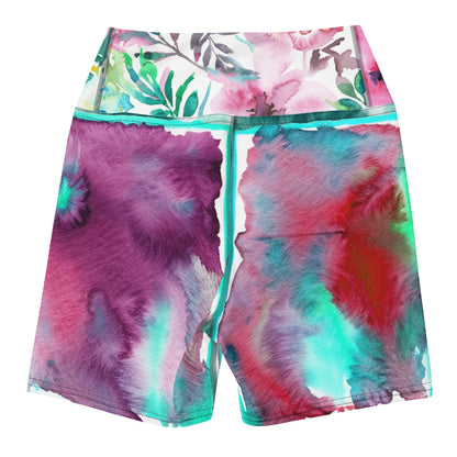 Tha Flow Turq Yoga Shorts