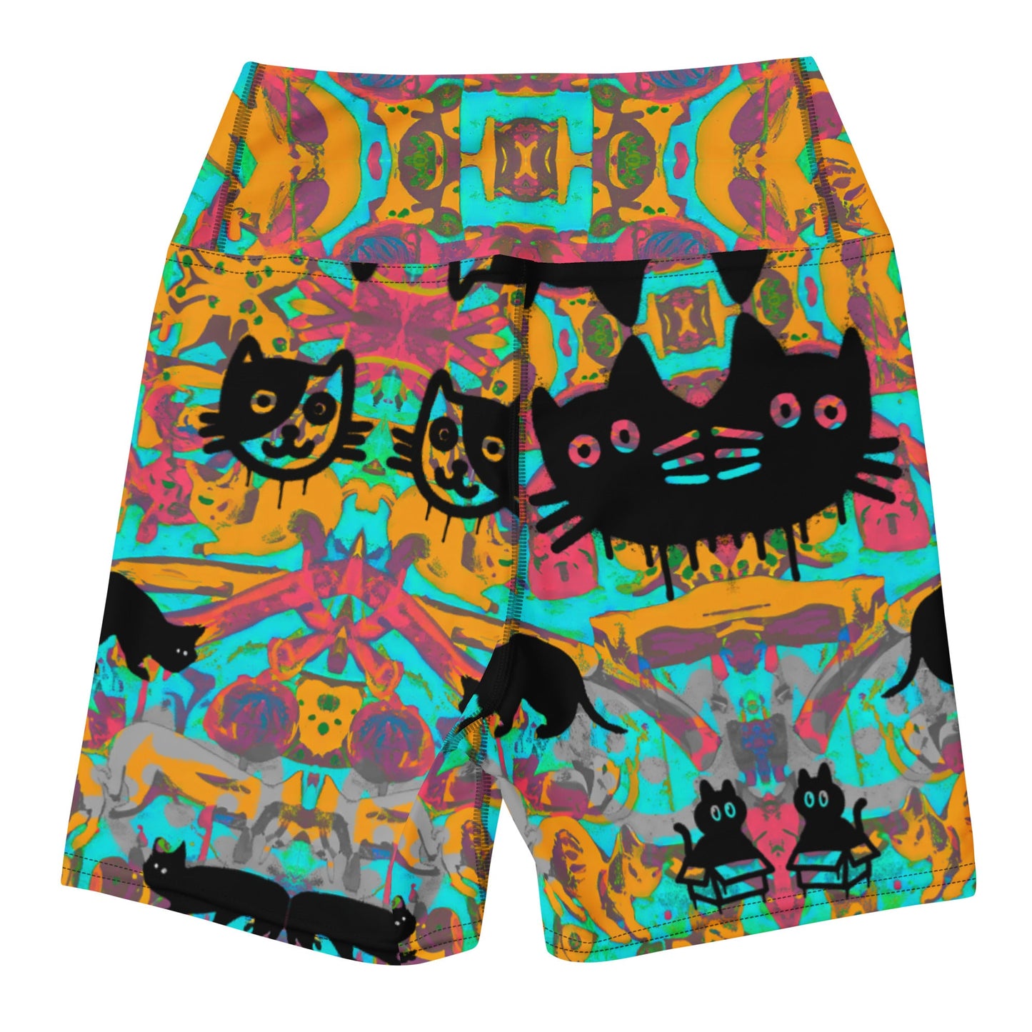Only if you really LOVE CATS Yoga Shorts