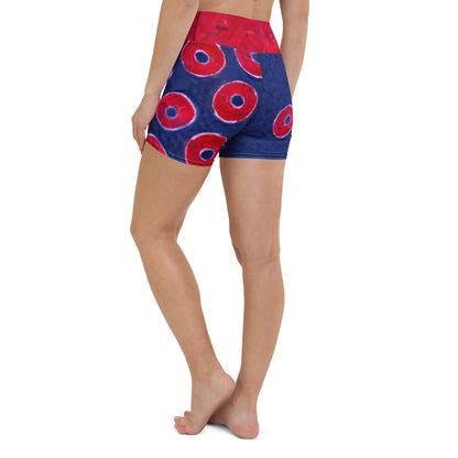 Phisherman Phish Donuts High Waisted Shorts PR
