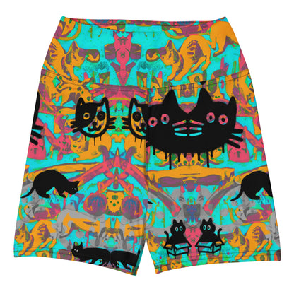 Only if you really LOVE CATS Yoga Shorts