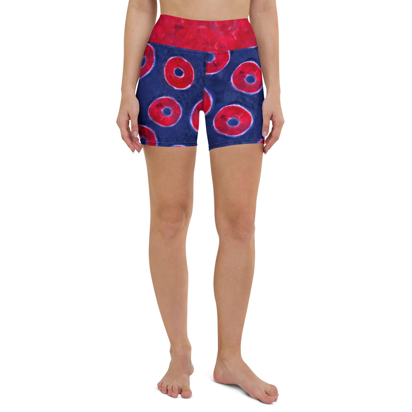 Phisherman Phish Donuts High Waisted Shorts PR