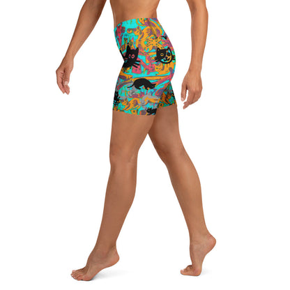 Only if you really LOVE CATS Yoga Shorts