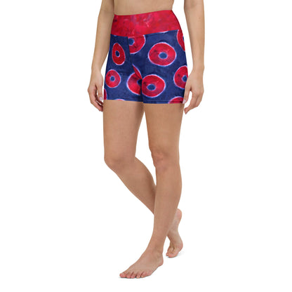 Phisherman Phish Donuts High Waisted Shorts PR
