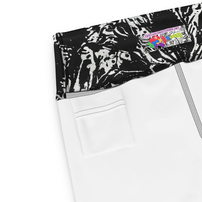 Shattered Dreams Yoga Shorts