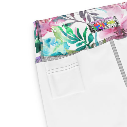 Tha Flow Turq Yoga Shorts