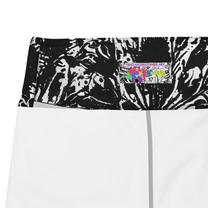 Shattered Dreams Yoga Shorts