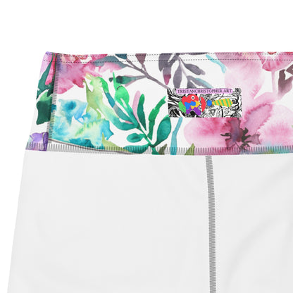 Tha Flow Turq Yoga Shorts