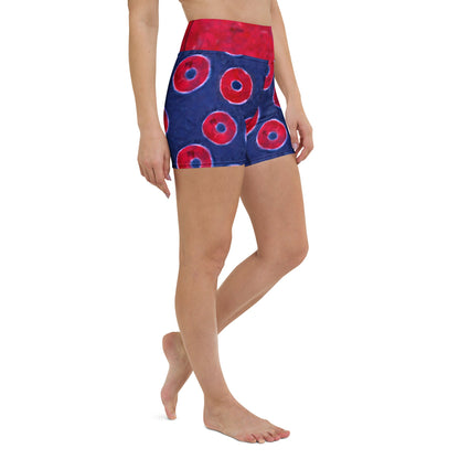 Phisherman Phish Donuts High Waisted Shorts PR
