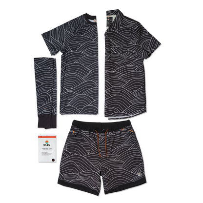 OLEU ALL-SHORT™ 6" INSEAM I 16.5" OUTSEAM - STORM in CARBON
