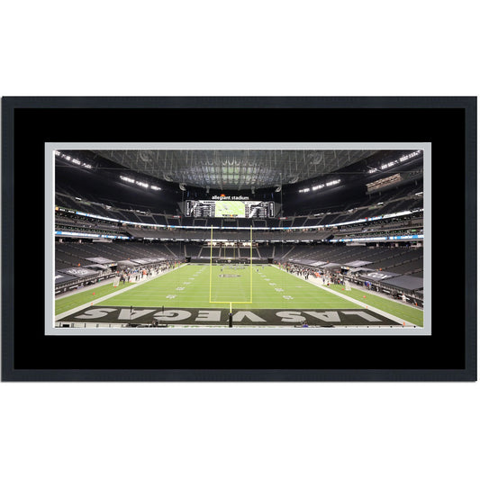 Framed Allegiant Stadium Las Vegas Raiders 16x24 Football Photo Professionally Matted
