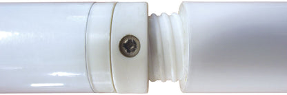 9' Aluminum Rotating Flagpole - White