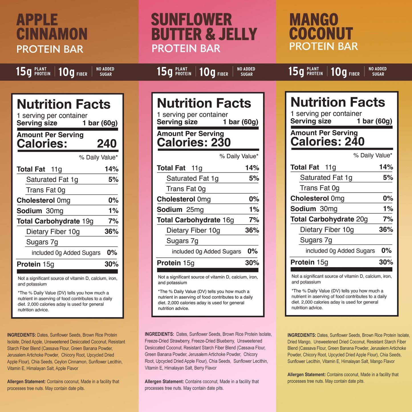 High Protein Bars Variety Pack