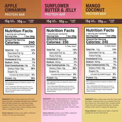 High Protein Bars Variety Pack