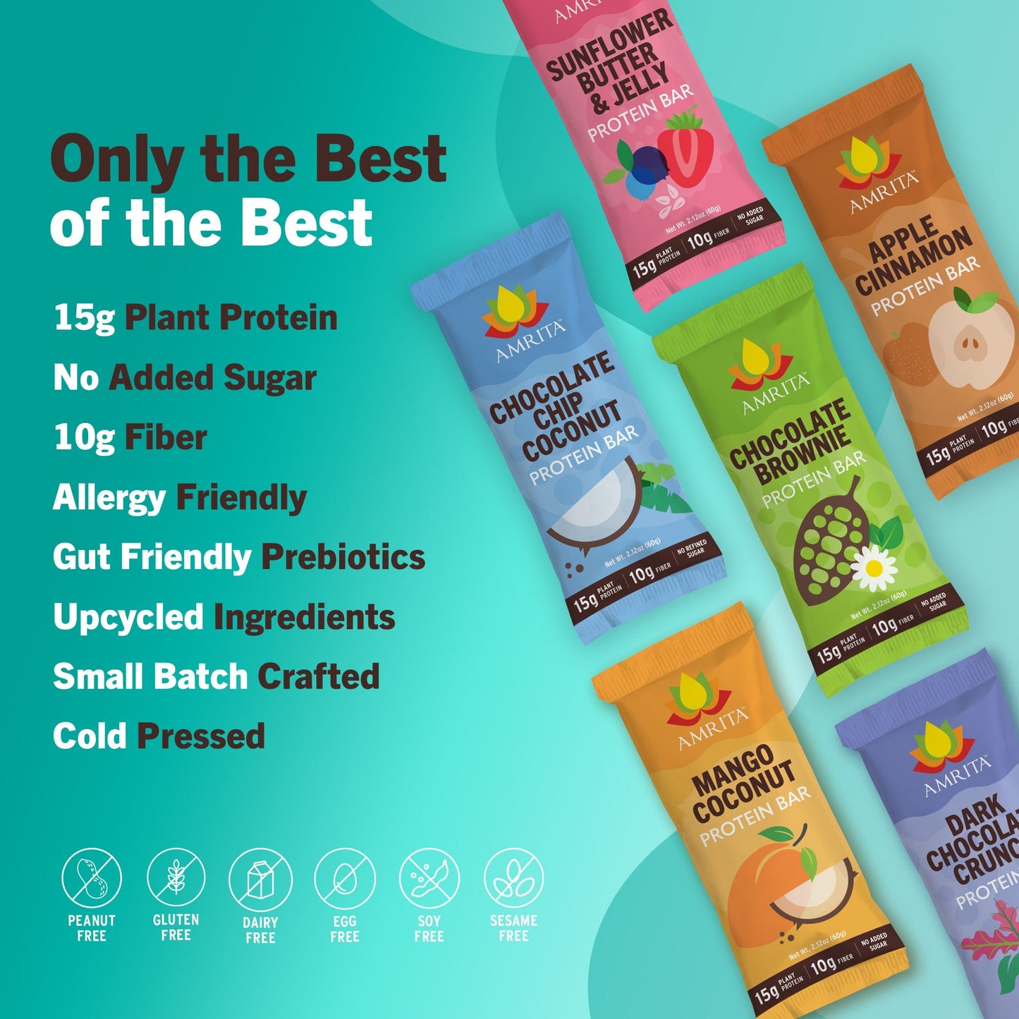 High Protein Bars Variety Pack