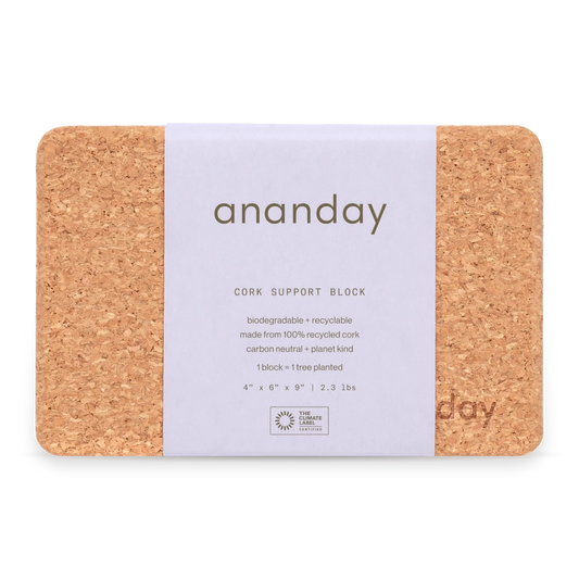 Cork Yoga Block
